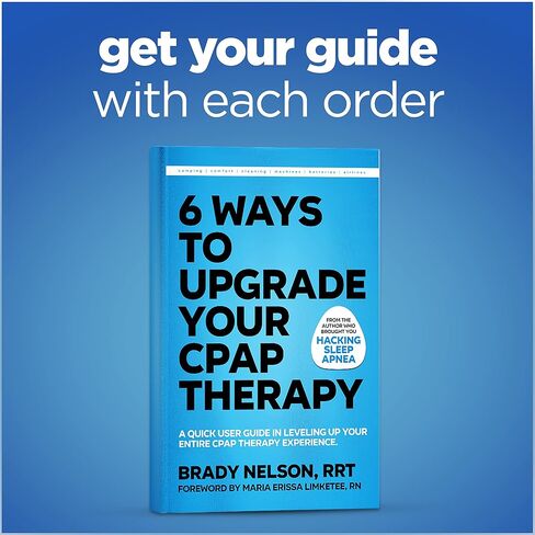 بطانات أقنعة CPAP من resplabs - متوافقة مع أقنعة الوجه الكاملة من Philips Respironics DreamWear، متوسطة - أغطية وسائد قابلة لإعادة الاستخدام وقابلة للغسل - عبوة من 4 بطانات in Kuwait