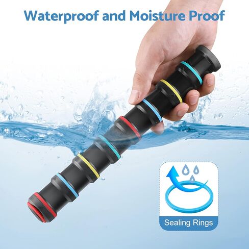 Fullicon Weekly Pill Organizer, Waterproof 7 Day Compact Small Portable Pill Box with 8 Compartment, Travel Pill Case, Stackable Medicine Organizer for Vitamin/Fish Oil/Supplements in Kuwait