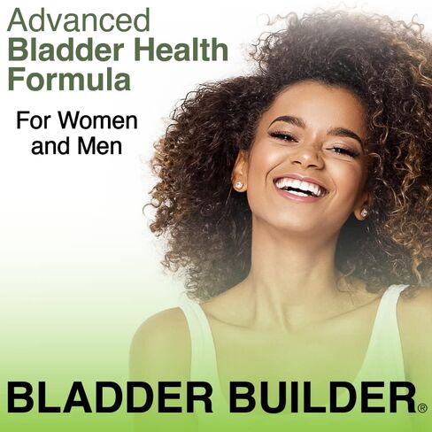 BLADDER BUILDER 120 Capsules | For Recurring Bladder Discomfort and Urinary Tract Health | Made in the USA in Saudi Arabia