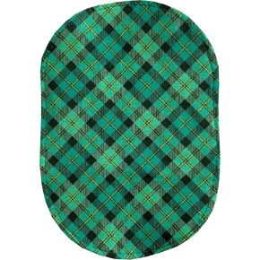 Ostomy Bag Cover Green Tartan, 3.25 inch opening in Saudi Arabia