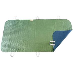 Patient Aid 34" x 36" Positioning Bed Pad with Handles (3 Pack) | Incontinence Mattress Bedding Protector Liner Underpad | Straps for Lift/Transfer | Reusable Washable Waterproof | Hospital Quality