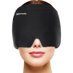 قبعة رأس ثلجية بيرميد، قبعة رأس باردة، قبعة ضغط باردة قابلة لإعادة الاستخدام، غطاء رأس ثلجي مرن in Kuwait