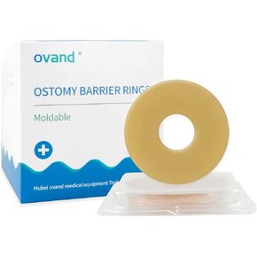 حلقات حاجز للمستلزمات الطبية من Ostomy - حلقات حاجز أفضل لأكياس الفغرة - حلقات Stoma، القطر الخارجي: سمك 2 بوصة 48 مم - 2 مم (صندوق من 10) in Kuwait