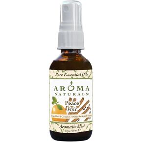 Aroma Naturals Aromatic Mist Spray, Peace, Orange, Clove and Cinnamon, 2 Ounce in Saudi Arabia