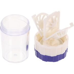 Healifty Manually Contact Lens Cleaner Washer Lenses Cleaning Case for Travel in Kuwait