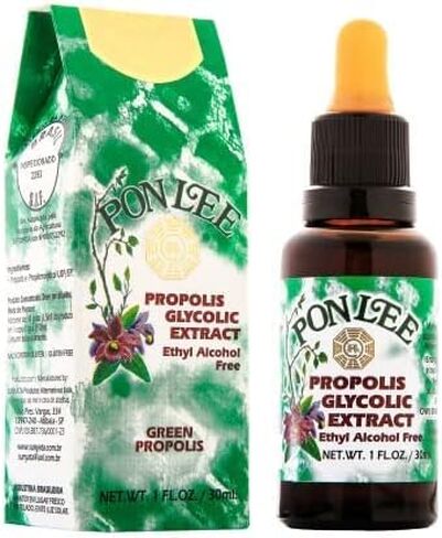 Brazil Green Bee Propolis Liquid Extract No Alcohol 30ML 1 Pack in Saudi Arabia