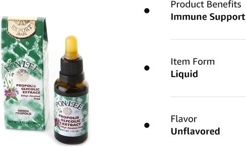 Brazil Green Bee Propolis Liquid Extract No Alcohol 30ML 1 Pack in Saudi Arabia
