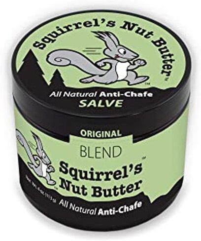 Squirrel's Nut Butter Anti Chafing Cream, Natural Chafe Prevention, 2.0 oz | Long lasting anti chafe protection for runners, hikers & everyday use. Prevent thigh, groin, arm & pack strap irritation. in Kuwait
