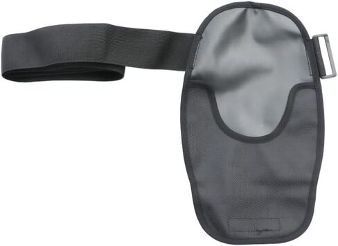 أغطية أكياس فغرة القولون قابلة للتنفس من Yiishuiil، غطاء حقيبة فغر القولون قابل للتعديل وحزام فغرة عالمي غطاء كيس فغر اللفائفي لمستلزمات فغرة اللفائفي للنساء والرجال (أسود) in Kuwait