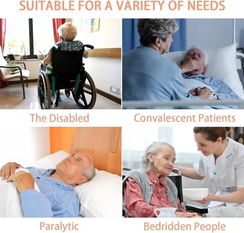 Positioning Bed Pad Incontinence Bed Pads Reusable Underpads with 6 Handles Bed Pads for Incontinence Washable for Hospital Bedridden Turning Lifting Home Care Waterproof Transfer Boards 52" x 34" in Kuwait