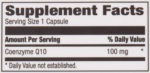 Amazon Brand - Revly Vegan CoQ10 100 mg - Normal Energy Production, Supports Cardiovascular Health, 2 Month Supply (60 Capsules) in Kuwait
