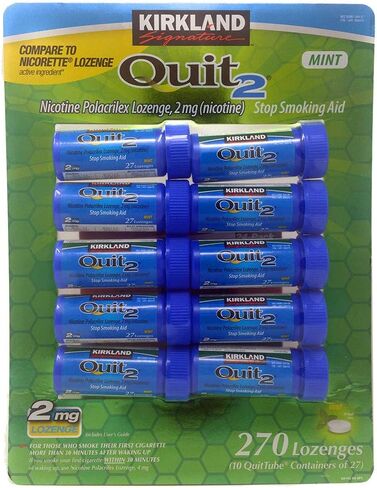 Kirkland Signature Quit2 2mg lozenge, 270 Count in Kuwait