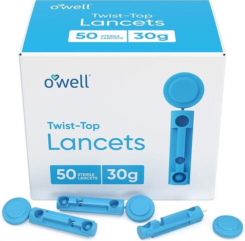 Glucose Monitor Kit - Blood Sugar Test Kit with Contour Next Blood Glucose Test Strips & Lancets for Diabetes Testing | Contour NEXT ONE Blood Glucose Monitor Kit includes 1 Blood Sugar Monitor, 50 Diabetic Test Strips, 50 30G Lancets, 1 Lancing Device an in Kuwait