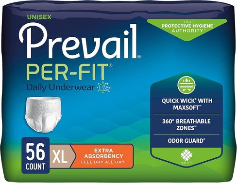 Prevail Adult Incontinence Underwear for Men & Women, Maximum Absorbency, Youth/Small, 22 Count in Kuwait