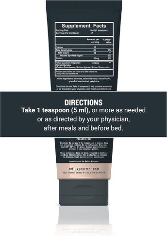 Mint Chocolate Rescue All-Natural Alginate Therapy, Acid Reflux, GERD, LPR, Heartburn Relief, Made from All Natural Ingredients Considered Safe for Children and Pregnant Women in Saudi Arabia