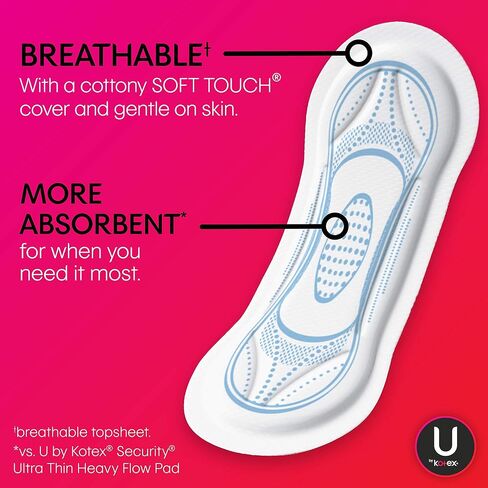 Kotex Regular Maxi Pads, 24 ct in Saudi Arabia