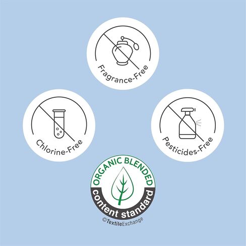 وسادات رايل لسلس البول للنساء، غطاء من القطن العضوي - أساسي بعد الولادة، امتصاص ثقيل، التحكم في تسرب المثانة، 4 طبقات أساسية مع تقنية الحماية من التسرب، طول طويل (متوسط، 30 قطعة) in Kuwait