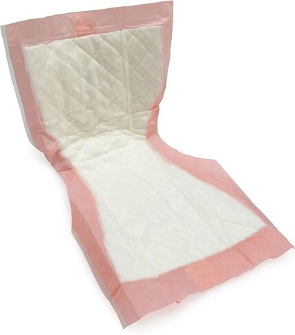 Extra Large Super-Absorbent Contoured Hospital Style Pad Liners - 7"X14" - Maternity Pads- Incontinence Liners (20) in Kuwait