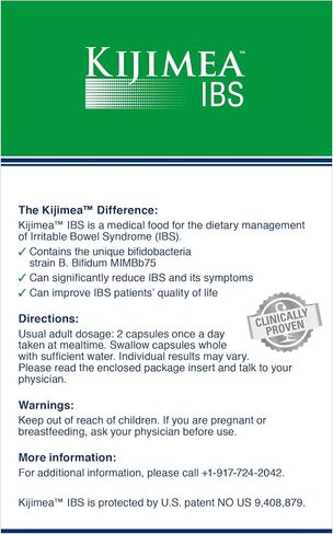 Kijimea™ IBS, Medical Food for The Dietary Management of Irritable Bowel Syndrome 56 capsules in Saudi Arabia