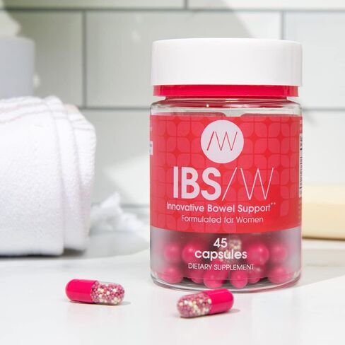دعم الأمعاء المبتكر للنساء من IBS/W - تخفيف طبيعي بالكامل لأعراض القولون العصبي من الانتفاخ والغازات والإمساك والإسهال وآلام البطن - صنع في الولايات المتحدة الأمريكية، غير معدّل وراثيًا، خالي من الغلوتين، تم اختباره من قبل طرف ثالث in Saudi Arabia