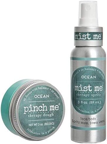 Stress Relief Combo Pack Mist Me Spray and Pinch Me Dough - 3 oz (Beach) in Saudi Arabia