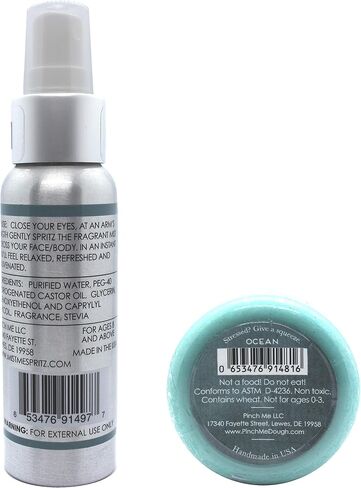 Stress Relief Combo Pack Mist Me Spray and Pinch Me Dough - 3 oz (Beach) in Saudi Arabia