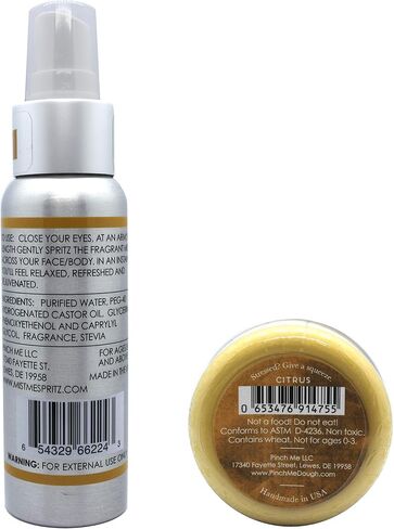 Stress Relief Combo Pack Mist Me Spray and Pinch Me Dough - 3 oz (Beach) in Saudi Arabia