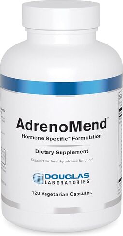 مختبرات دوغلاس AdrenoMend | عشرة محولات عشبية لدعم وظيفة الغدة الكظرية أثناء التوتر* | 120 كبسولة in Saudi Arabia