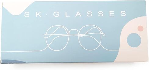 SHEEN KELLY Vintage Oversized Blue Light Blocking Glasses - Square Frame, Black/Tortoiseshell, Large Clear Lens in Kuwait