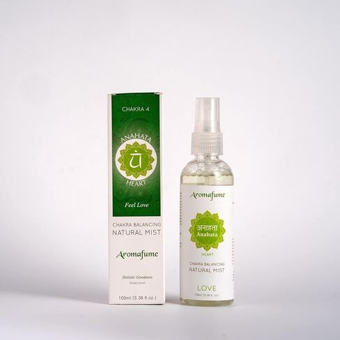 Swadhisthana - الإبداع - موازنة شاكرا العجزية للضباب الطبيعي من Aromafume | 100 مل / 3.3 أونصة سائلة | رذاذ مزيج زيت نقي بمكونات طبيعية | مثالي للتأمل واليوجا والاسترخاء ومحاذاة الشاكرا in Kuwait