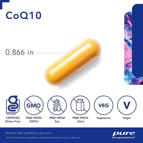 مغلفات نقية CoQ10 250 مجم | مكمل الإنزيم المساعد Q10 للطاقة ومضادات الأكسدة وصحة الدماغ والخلوية والإدراك ودعم القلب والأوعية الدموية* | 60 كبسولة in Saudi Arabia