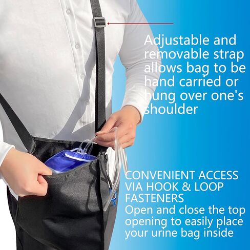 حامل اكياس تصريف البول مع غطاء انبوب قسطرة، اغطية اكياس القسطرة مع مساحة تخزين لتخزين المتعلقات، اكياس فغر الكلية in Kuwait