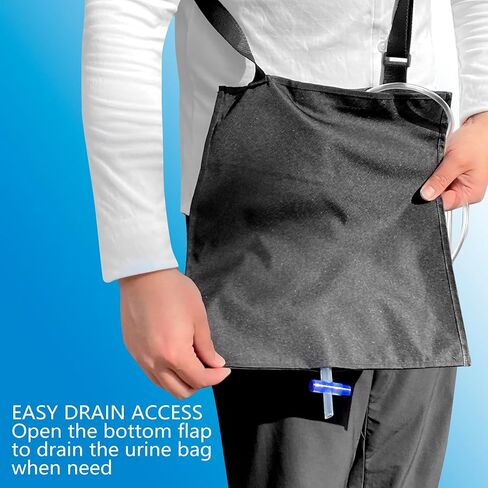 حامل اكياس تصريف البول مع غطاء انبوب قسطرة، اغطية اكياس القسطرة مع مساحة تخزين لتخزين المتعلقات، اكياس فغر الكلية in Kuwait