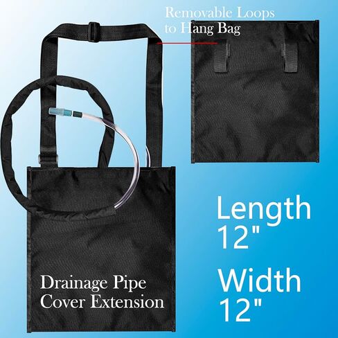 حامل اكياس تصريف البول مع غطاء انبوب قسطرة، اغطية اكياس القسطرة مع مساحة تخزين لتخزين المتعلقات، اكياس فغر الكلية in Kuwait