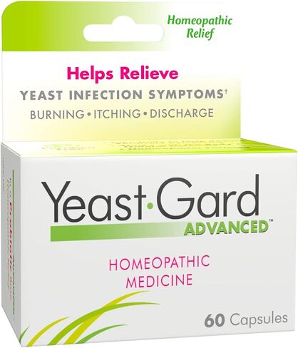 YeastGard Advanced Homeopathic Remedy Capsules - 60 count Bottle in Saudi Arabia