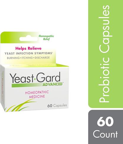 YeastGard Advanced Homeopathic Remedy Capsules - 60 count Bottle in Saudi Arabia