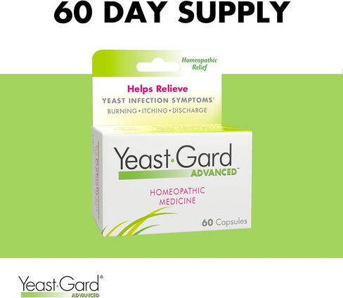 YeastGard Advanced Homeopathic Remedy Capsules - 60 count Bottle in Saudi Arabia