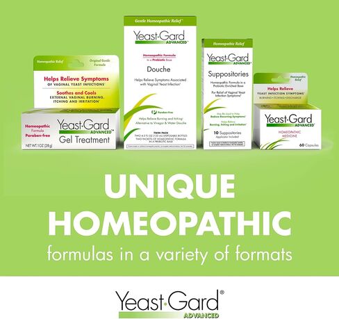 YeastGard Advanced Homeopathic Remedy Capsules - 60 count Bottle in Saudi Arabia