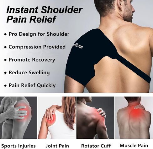 Shoulder Ice Pack Rotator Cuff Cold Therapy, Ice Pack for Shoulder Surgery Pain Relief, Shoulder Cold Pack Reusable for Sports Injuries, Swelling, Joint Pain, Bursitis, Tendonitis in Saudi Arabia