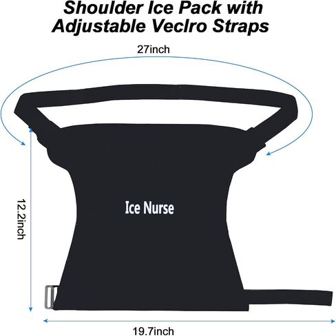 Shoulder Ice Pack Rotator Cuff Cold Therapy, Ice Pack for Shoulder Surgery Pain Relief, Shoulder Cold Pack Reusable for Sports Injuries, Swelling, Joint Pain, Bursitis, Tendonitis in Saudi Arabia