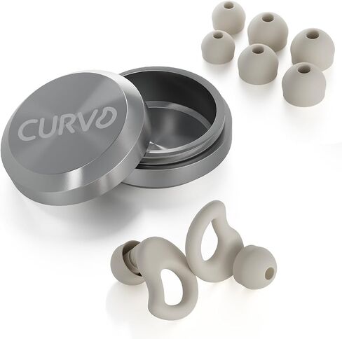 Everyday Earplugs – Ultra Soft, Customizable Sleep, Travel, Sensitivity, Noise Protection, for Sound Canceling Isolation, up to -30dB Reduction, NRR 15, Reusable and Sustainable (Black) in Saudi Arabia