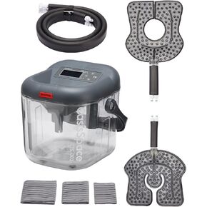 OasisSpace Cold Therapy Machine with 2 Flexible Pads and Timer - Lightweight Ice Machine for Knee After Surgery, Low Noise Cold Circulation Therapy System Helps Reduce Swelling in Kuwait