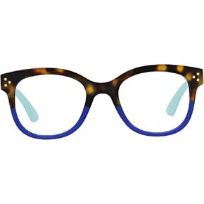 Peepers by PeeperSpecs Women's Walking on Sunshine Square Blue Light Blocking Reading Glasses