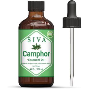 Siva Lavender Essential Oil 4 Fl Oz with Glass Dropper – 100% Pure, Natural, Undiluted & Therapeutic Grade, Amazing for Skin & Hair Care, Diffuser, Aromatherapy, Massage, DIY Soaps & Candles
