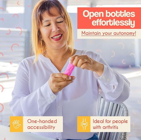 Top Class Ventures Pink Empty Pill Bottles with Caps – Plastic Pink Prescription Medicine Bottles – 8 Dram - Small Travel Size, Medication Organizer, Nurse Graduation Party Favors - 30 Pack in Kuwait