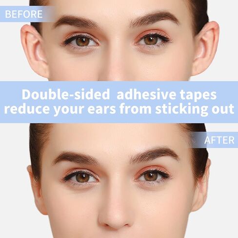 DB11 Ear Sticker Solves Big Ear Problem Invisible Ear Tape Transparent Painless Silicone Cosmetic Ear Sticker for Adults 30pcs in Saudi Arabia