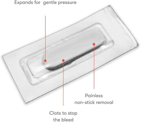 Kids Nosebleed Stoppers - 6 Easy to Use Nose Bleed Stopper Plugs Kit for Kids. Trusted by Pediatricians. Hypoallergenic Clotting Agent Stops Nosebleeds Fast On Contact. Safe and Pain-Free in Saudi Arabia