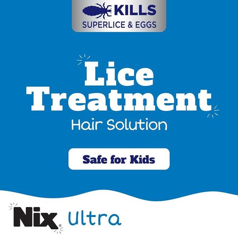 Nix Ultra Superlice Treatment, All-in-One Shampoo, 3 fl oz & Lice Removal Comb in Saudi Arabia