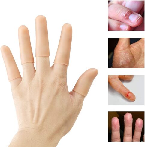 إصبع المهد هلام إصبع حامي إصبع هدفين دعم قفازات الإصبع للماء الضمادات الأكزيما إصبع الزناد إصبع الأكزيما اليد تكسير التهاب المفاصل الإصبع in Kuwait