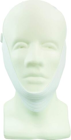 CAREX Chin Strap for CPAP Users - Stop Snoring Chin Strap - Anti Snore Chin Strap, White, 1 Count in Saudi Arabia
